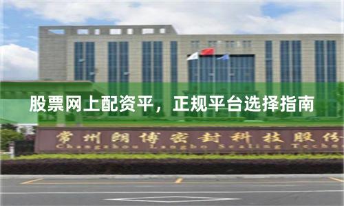 股票网上配资平，正规平台选择指南